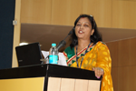 Prof. Mamta Srivastava, Additional Director, ALS-II, welcoming the gathering