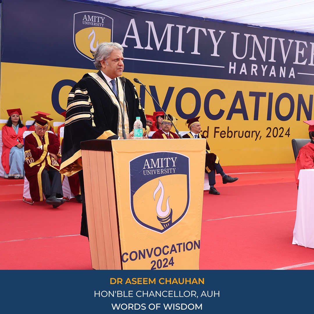 Amity University Gurugram Convocation 2024