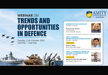 Webinar on Trends and Opportunities in Defence