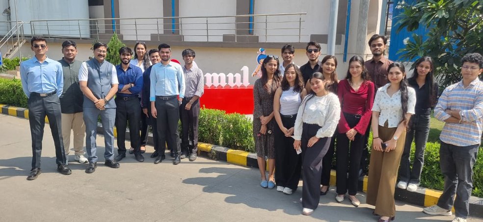 Industrial Visit to Amul (Panch Mahal Dairy)